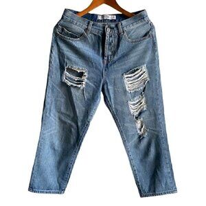 Miss Miss  by Valentina Distressed Jeans Made In Italy